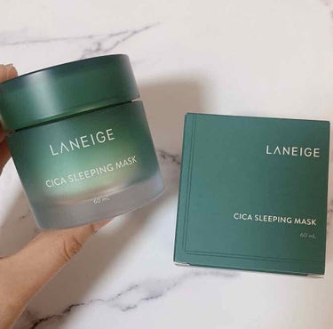 シカスリーピングマスク/LANEIGE/フェイスクリームを使ったクチコミ（1枚目）