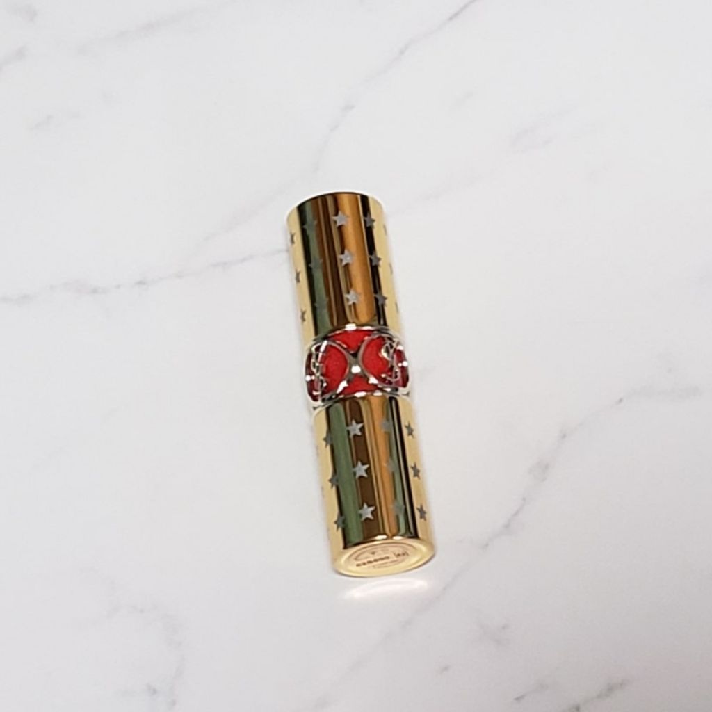 ルージュ ヴォリュプテ シャイン/YVES SAINT LAURENT BEAUTE/口紅を使ったクチコミ(2枚目)