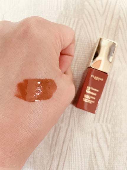 コンフォート リップオイル インテンス/CLARINS/リップグロスを使ったクチコミ(2枚目)