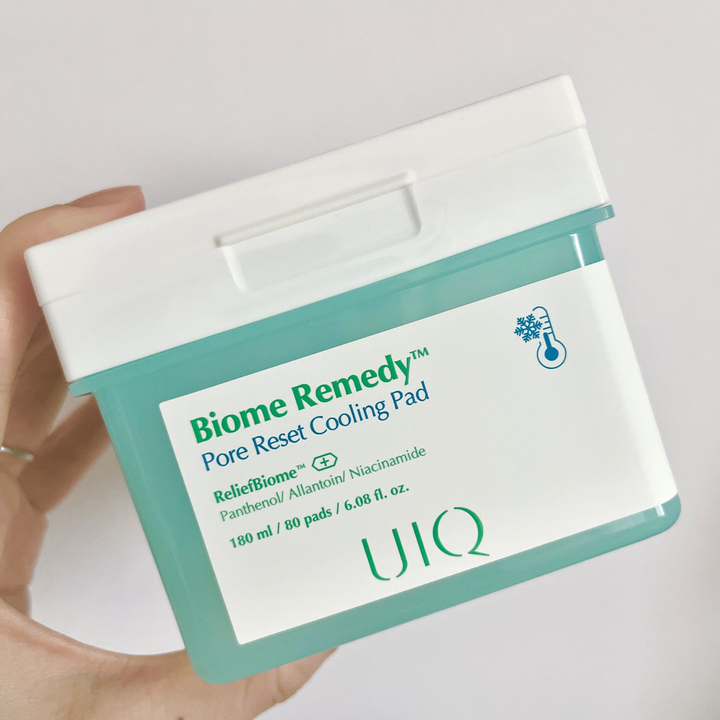 バイオームレメディポアリセットクーリングパッド/UIQ/トナーパッドを使ったクチコミ(2枚目)