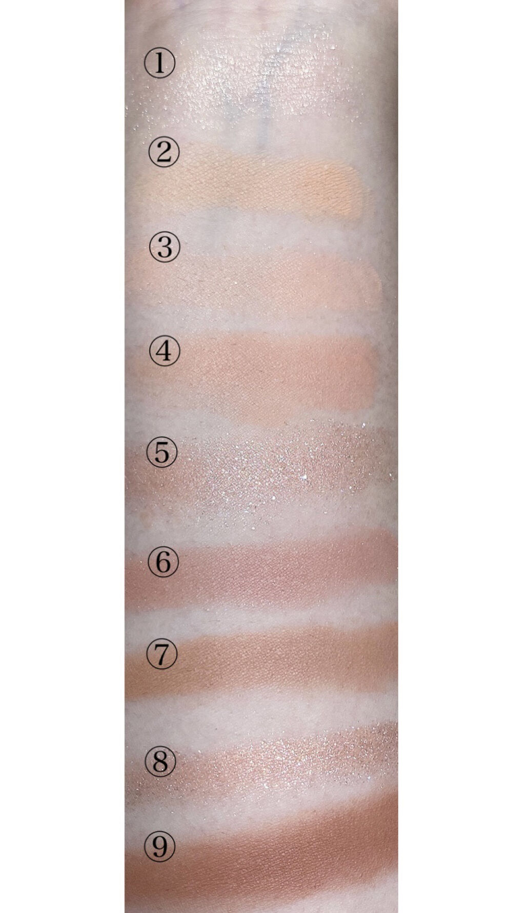 シャドウパレット/dasique/アイシャドウパレットを使ったクチコミ（3枚目）