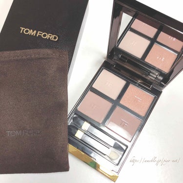 アイ カラー クォード/TOM FORD BEAUTY/パウダーアイシャドウを使ったクチコミ（1枚目）