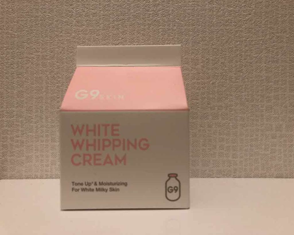 WHITE WHIPPING CREAM(ウユクリーム)/G9SKIN/化粧下地を使ったクチコミ（2枚目）