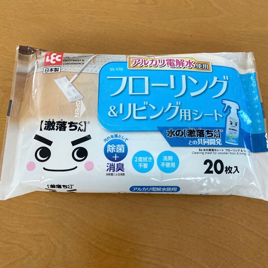 Ba 水の激落ちシートフローリング&リビング/レック/その他を使ったクチコミ(1枚目)