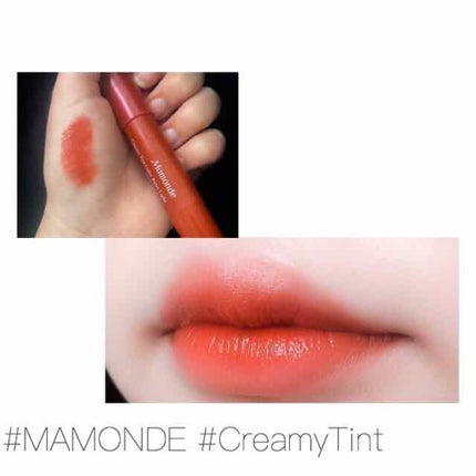 クリーミーリップティント カラーバーム・インテンス/Mamonde/リップティントを使ったクチコミ(1枚目)