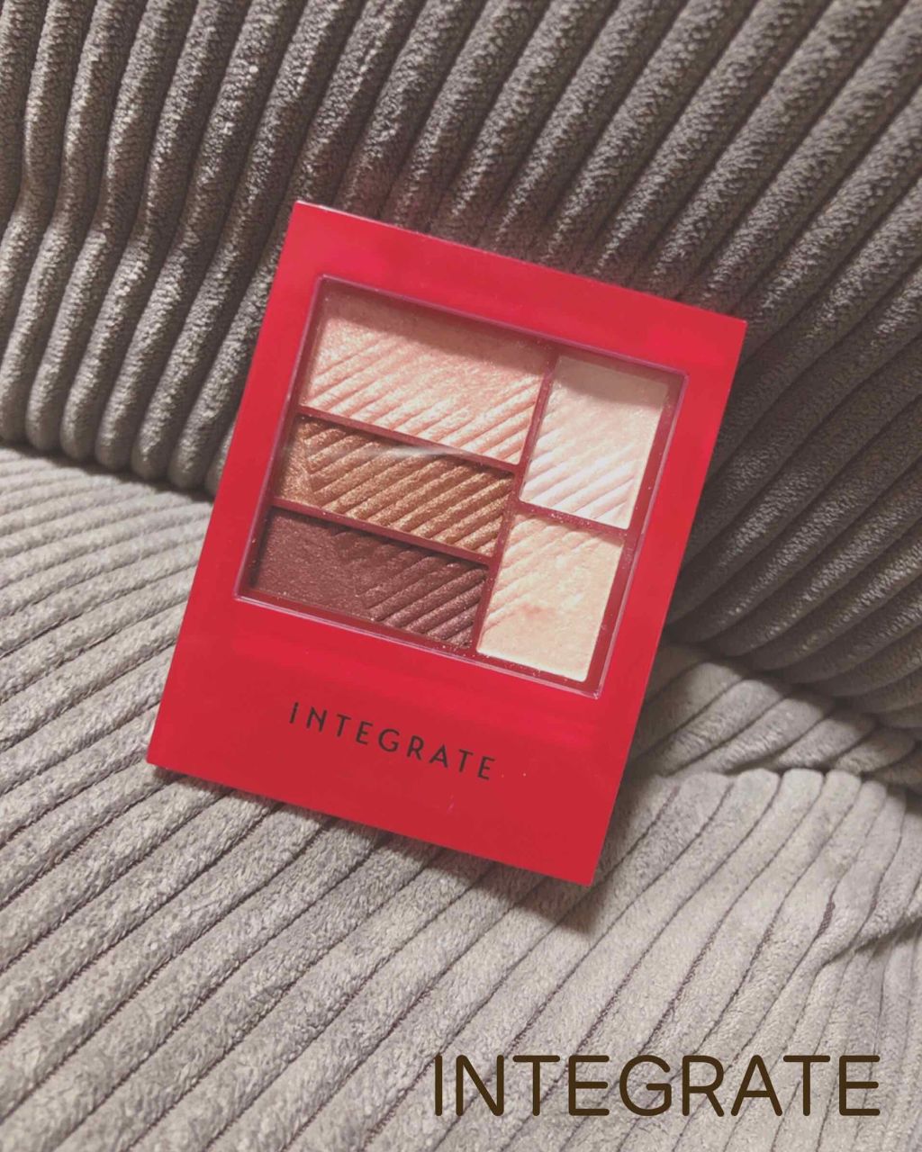 トリプルレシピアイズ/インテグレート/アイシャドウパレットを使ったクチコミ（1枚目）