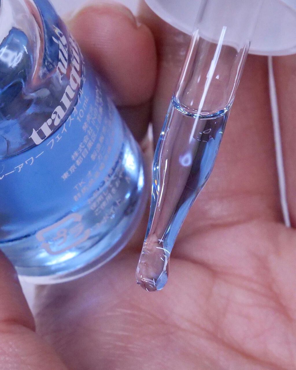 ブルーアワー フェイスオイル/tranquis/フェイスオイルを使ったクチコミ（3枚目）