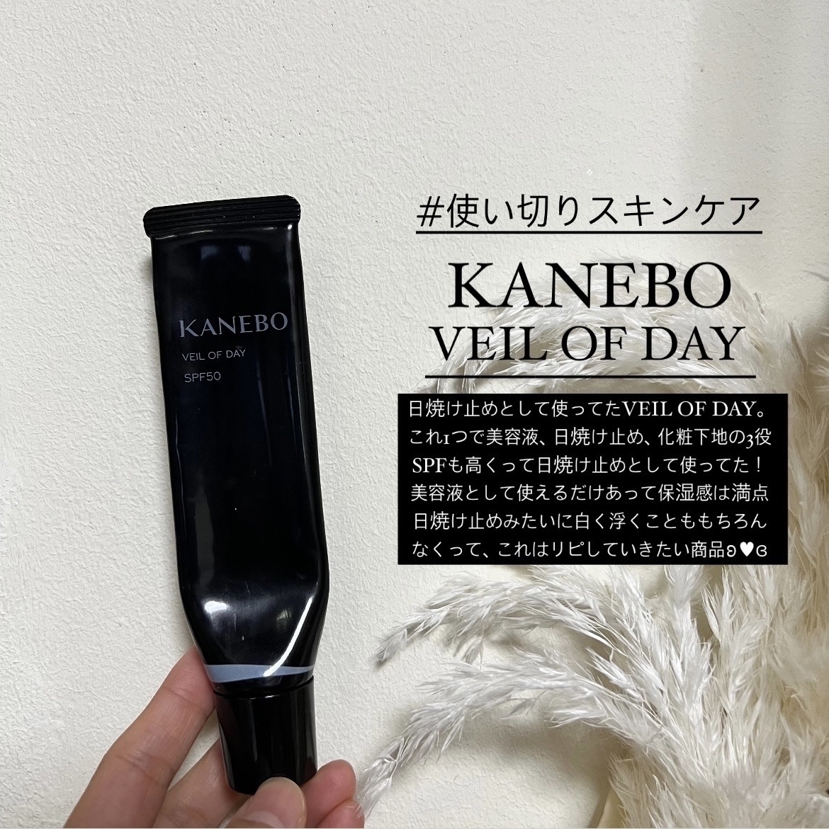 ヴェイル オブ デイ/KANEBO/日焼け止めローションを使ったクチコミ（1枚目）