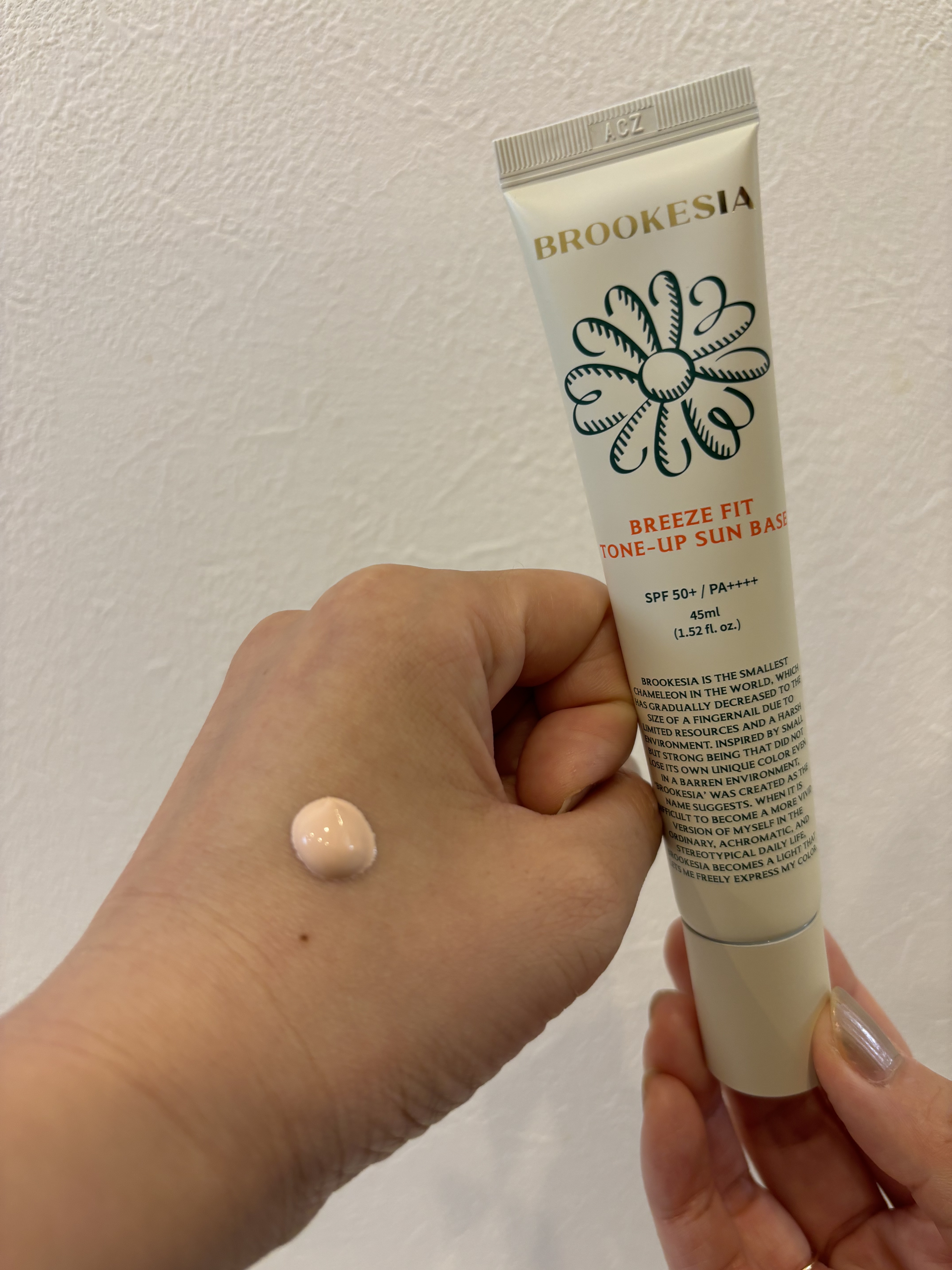 ブリーズフィット トーンアップ サンベース/BROOKESIA/日焼け止めクリームを使ったクチコミ（2枚目）