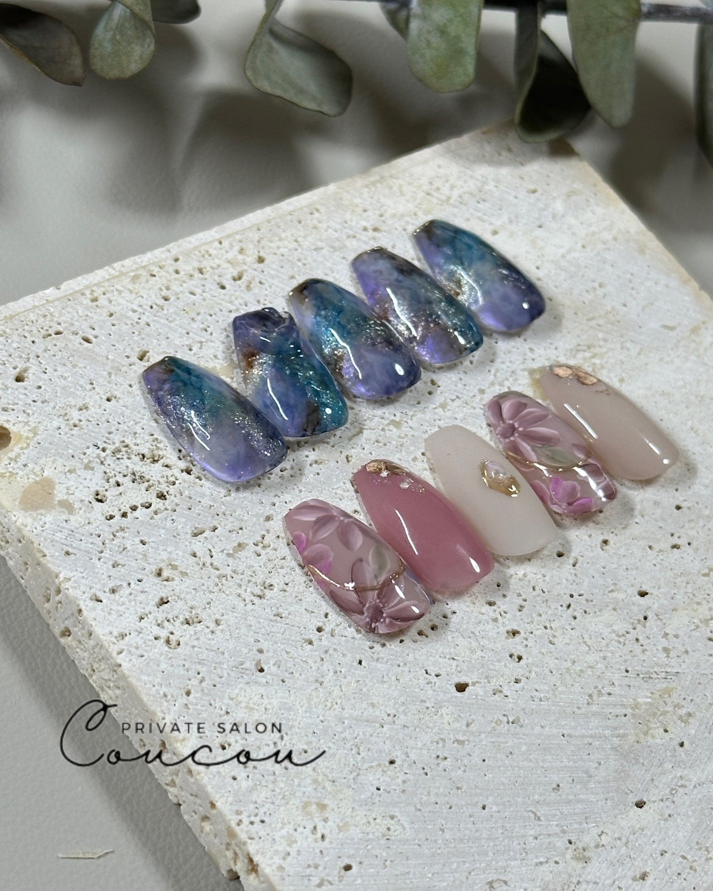 🐒ズボラママみっちゃんの高見えネイル💅 on LIPS 「OSデザイン♩#MOMOOS_06#カラーチャート#ネイル#ジ..」(1枚目)