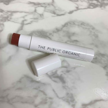 オーガニック認証 精油カラーリップスティック バーニング レッド/THE PUBLIC ORGANIC/口紅を使ったクチコミ（1枚目）