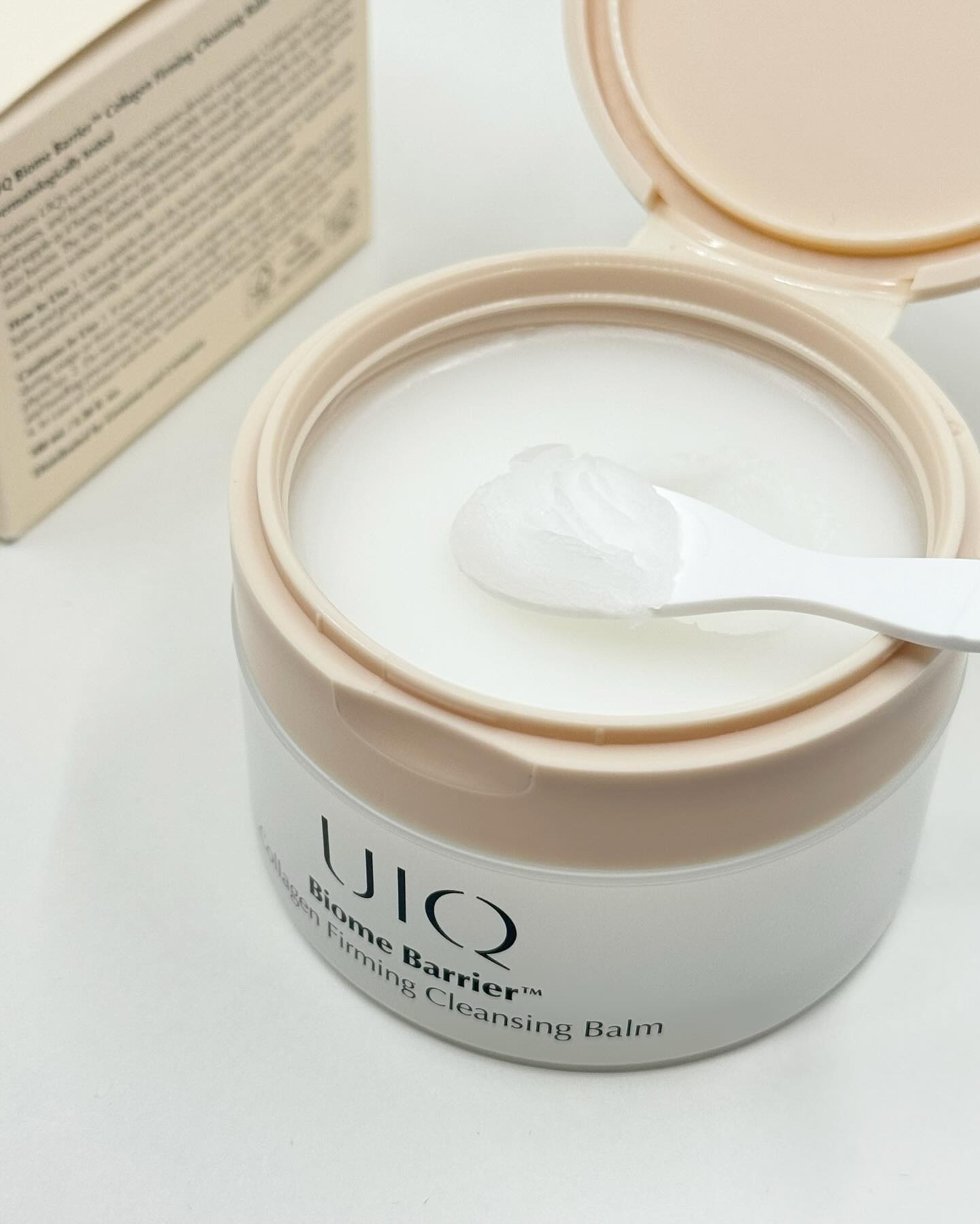 バイオームバリアコラーゲンファーミングクレンジングバーム/UIQ/クレンジングバームを使ったクチコミ（2枚目）