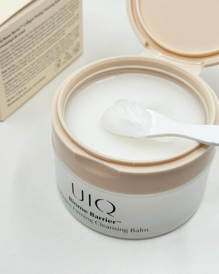 バイオームバリアコラーゲンファーミングクレンジングバーム/UIQ/クレンジングバームを使ったクチコミ(2枚目)