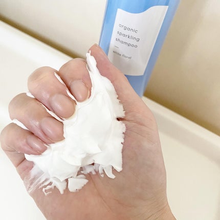 オーガニックスパークリングシャンプー/b.ris/市販シャンプーを使ったクチコミ(2枚目)