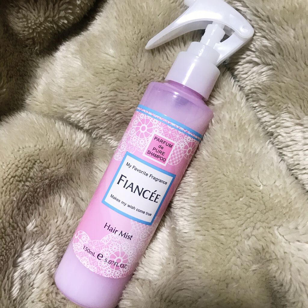 フレグランスヘアミスト ピュアシャンプーの香り/フィアンセ/ヘアミストを使ったクチコミ（1枚目）
