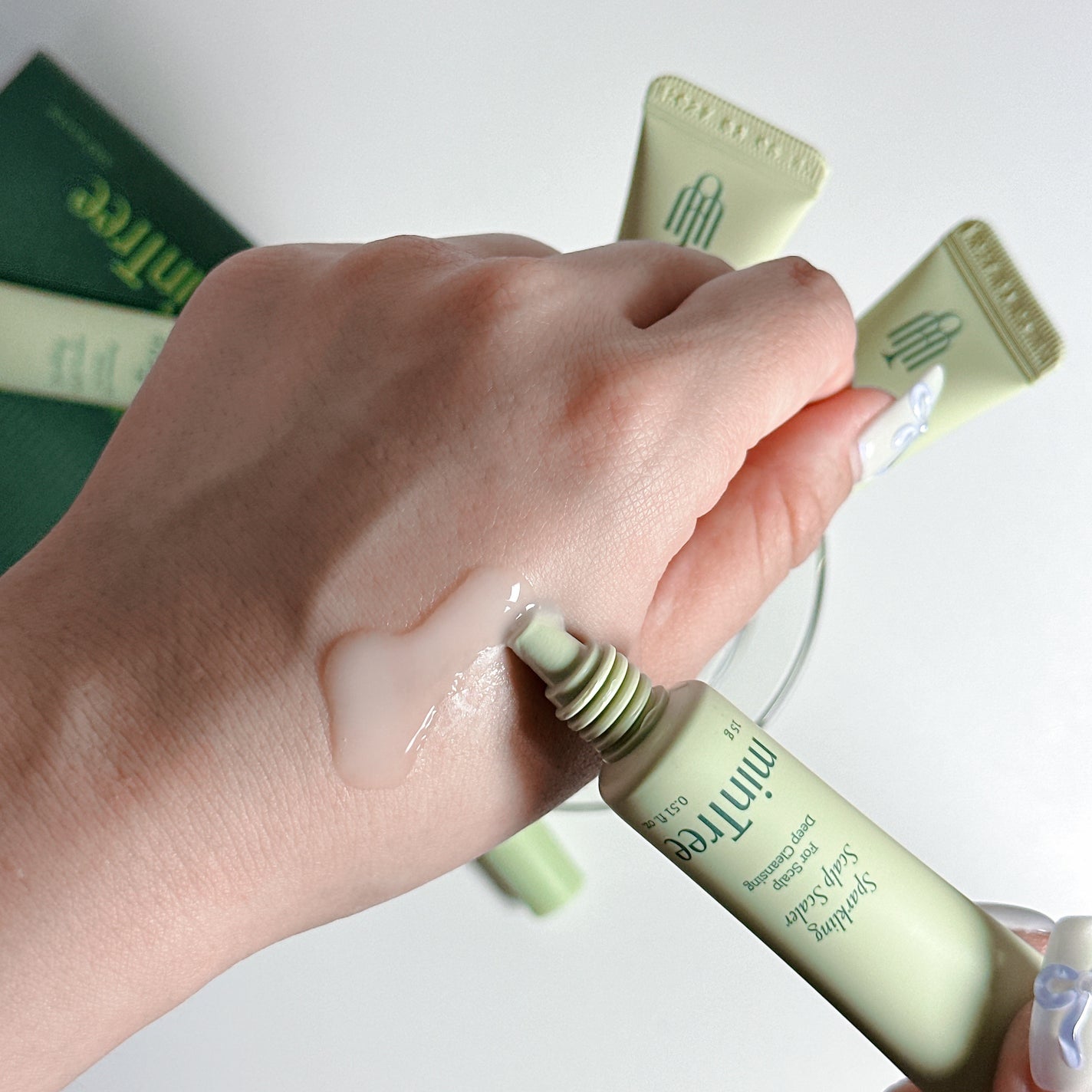 スパークリングスカルプスケーラー/ミンツリー/頭皮ケアを使ったクチコミ(4枚目)