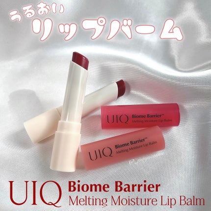 バイオームバリアメルティングモイスチャーリップバーム/UIQ/リップバームを使ったクチコミ(1枚目)