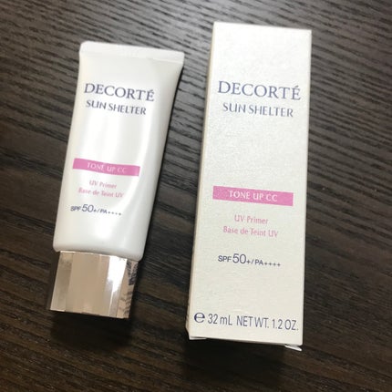 サンシェルター トーンアップCC/DECORTÉ/CCクリームを使ったクチコミ(1枚目)