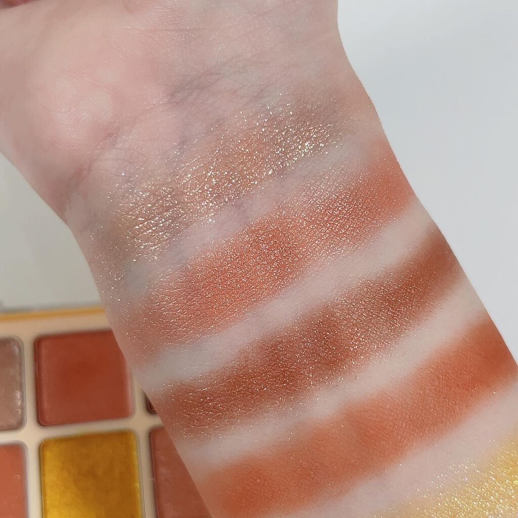 マテリアルカラーパレット/leur charme/アイシャドウパレットを使ったクチコミ(9枚目)