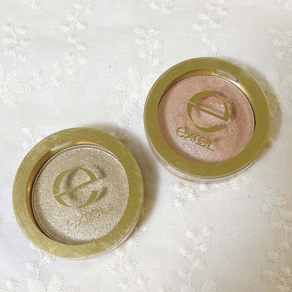 シャイニーシャドウ N SI03イエローゴールド/excel/単色アイシャドウを使ったクチコミ（1枚目）