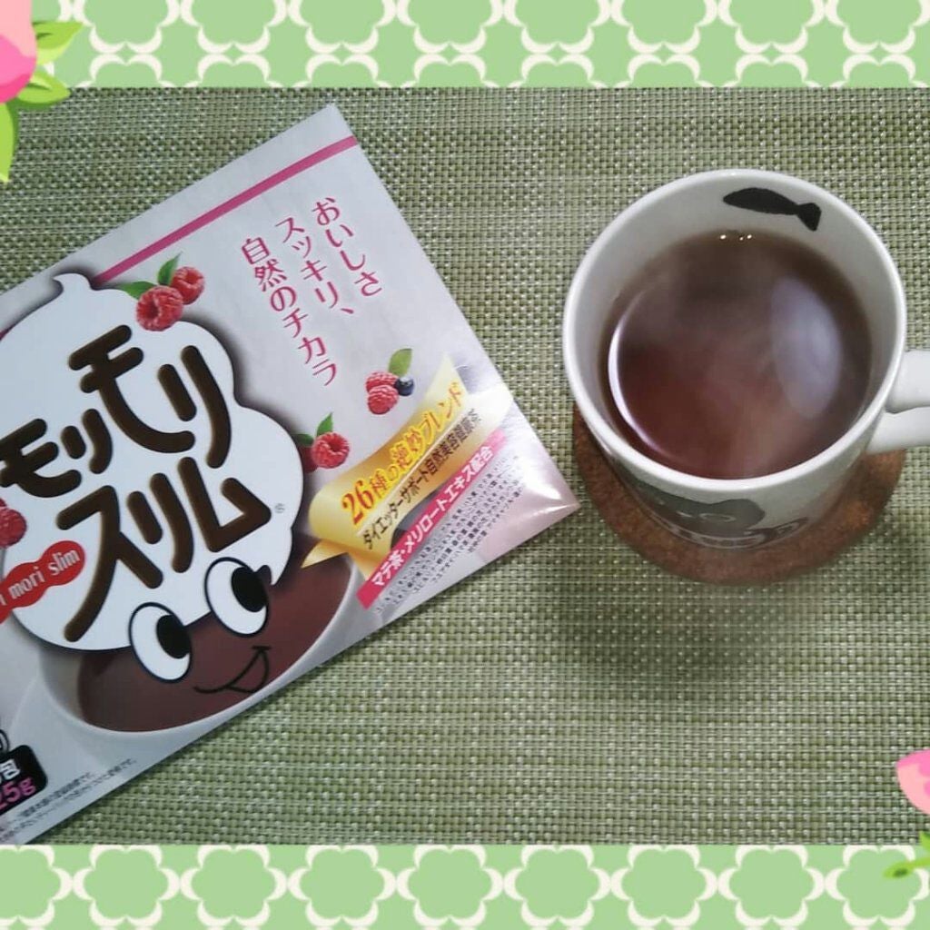 モリモリスリム ラズベリー風味/ハーブ健康本舗/健康サプリメントを使ったクチコミ(2枚目)