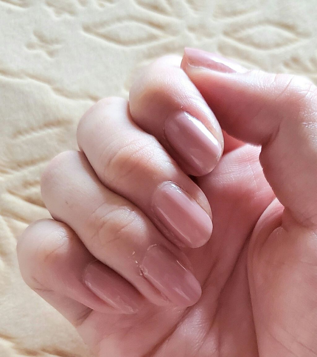 カラフルネイルズ N06 ラズベリーミルク/キャンメイク/マニキュアを使ったクチコミ（3枚目）