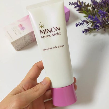 アミノモイスト エイジングケア ミルククリーム/ミノン/フェイスクリームを使ったクチコミ(3枚目)