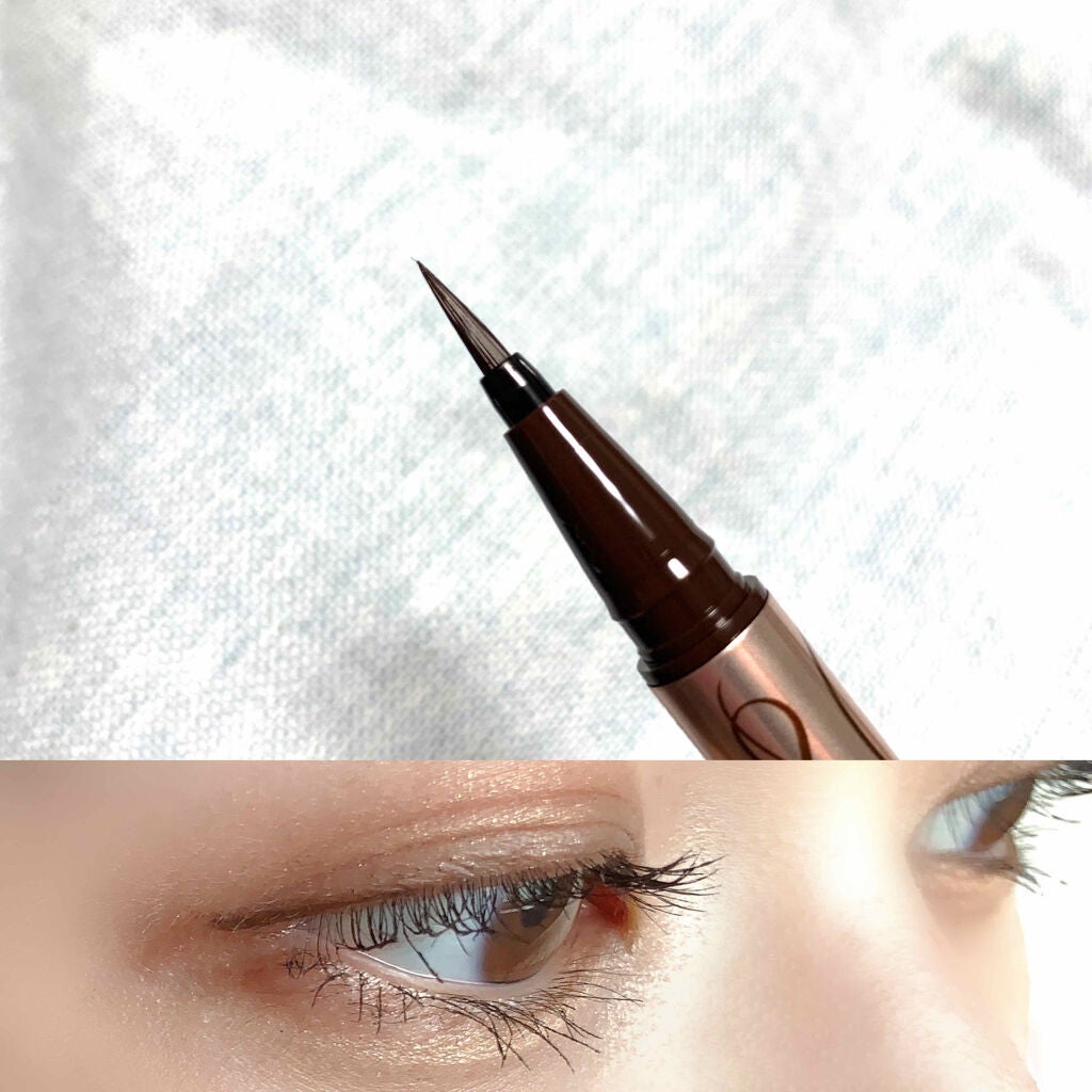 プライムリキッドアイライナー リッチキープ/ヒロインメイク/リキッドアイライナーを使ったクチコミ(2枚目)