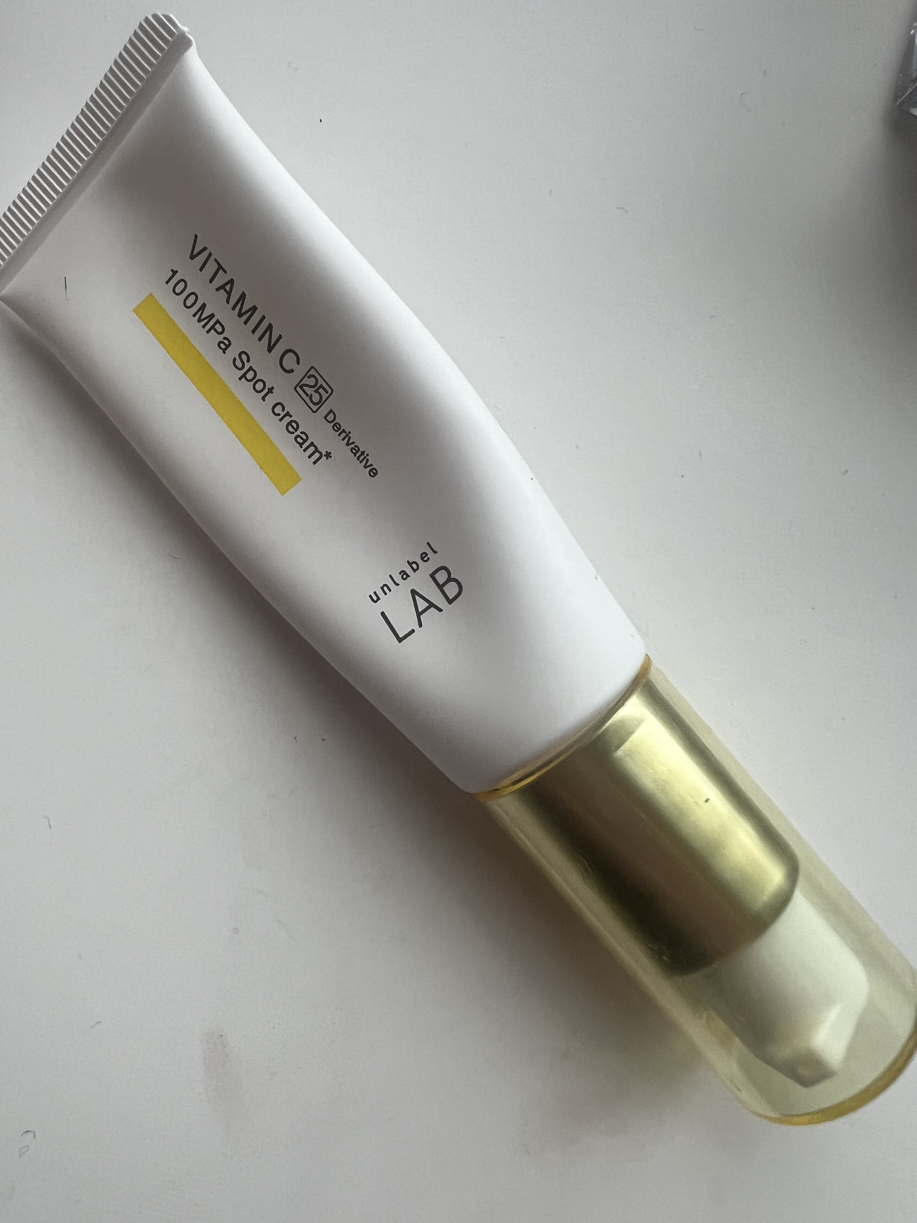  V スポットクリーム /unlabel/フェイスクリームを使ったクチコミ（1枚目）