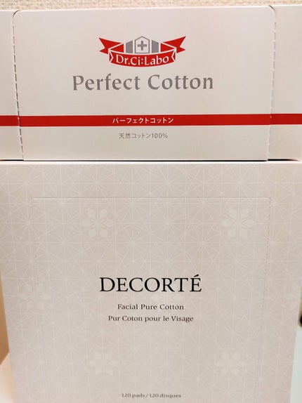 フェイシャル ピュア コットン/DECORTÉ/コットンを使ったクチコミ(1枚目)