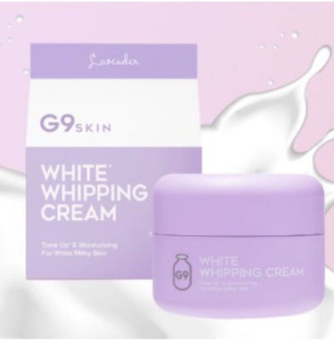 WHITE WHIPPING CREAM(ウユクリーム) ラベンダー/G9SKIN/化粧下地を使ったクチコミ（3枚目）
