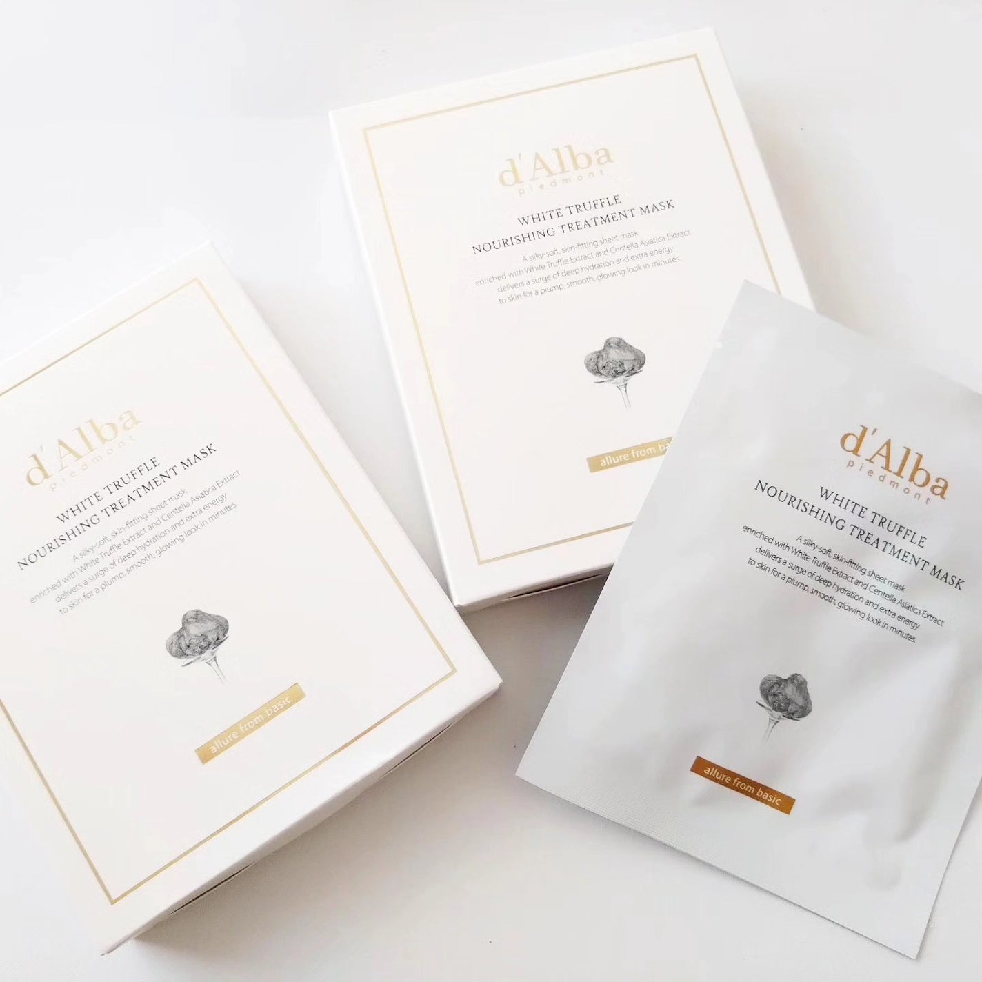 ホワイトトリュフナリシングトリートメントマスク/ダルバ/シートマスク・パックを使ったクチコミ(2枚目)