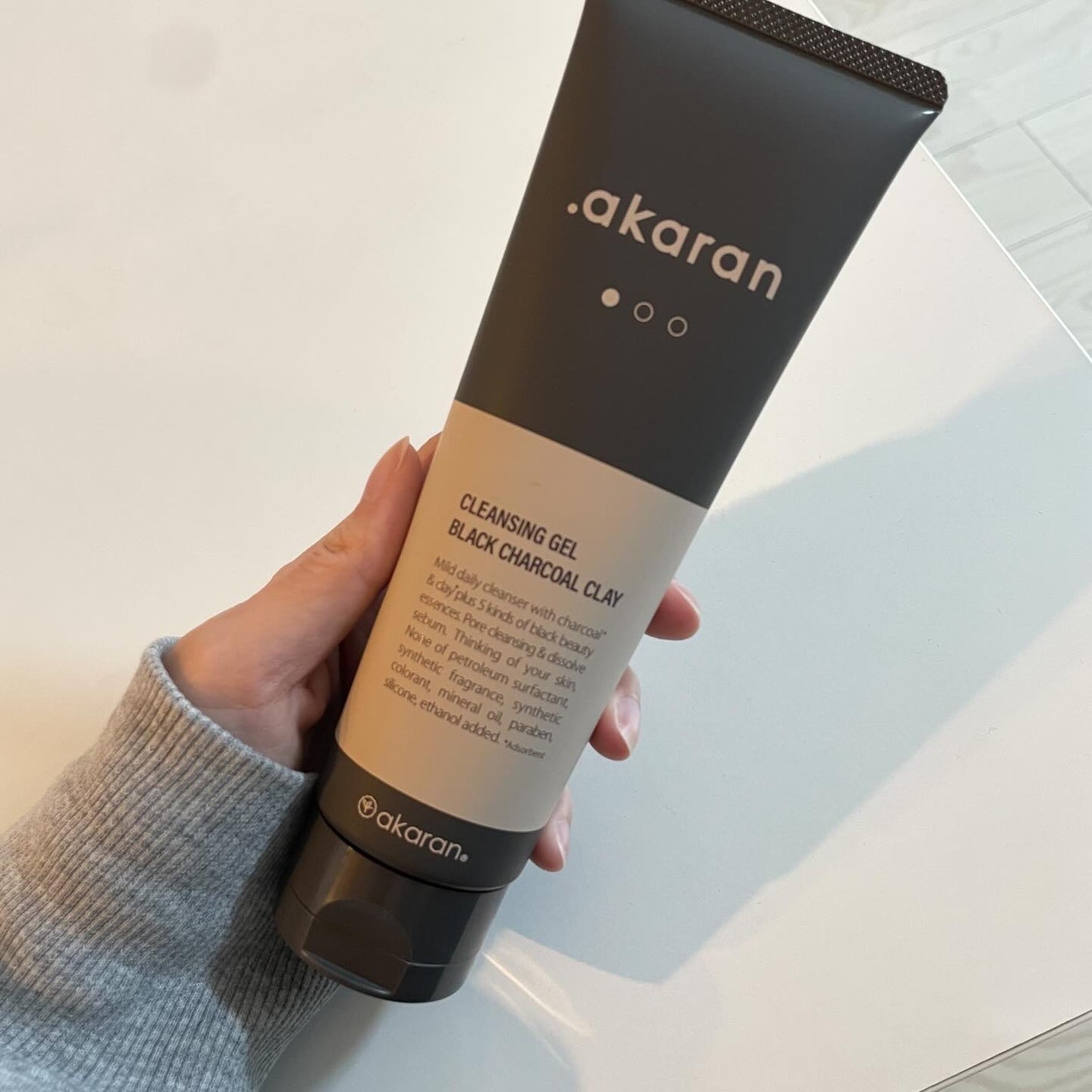 ブラックジェルクレンジング/.akaran/クレンジングジェルを使ったクチコミ(9枚目)