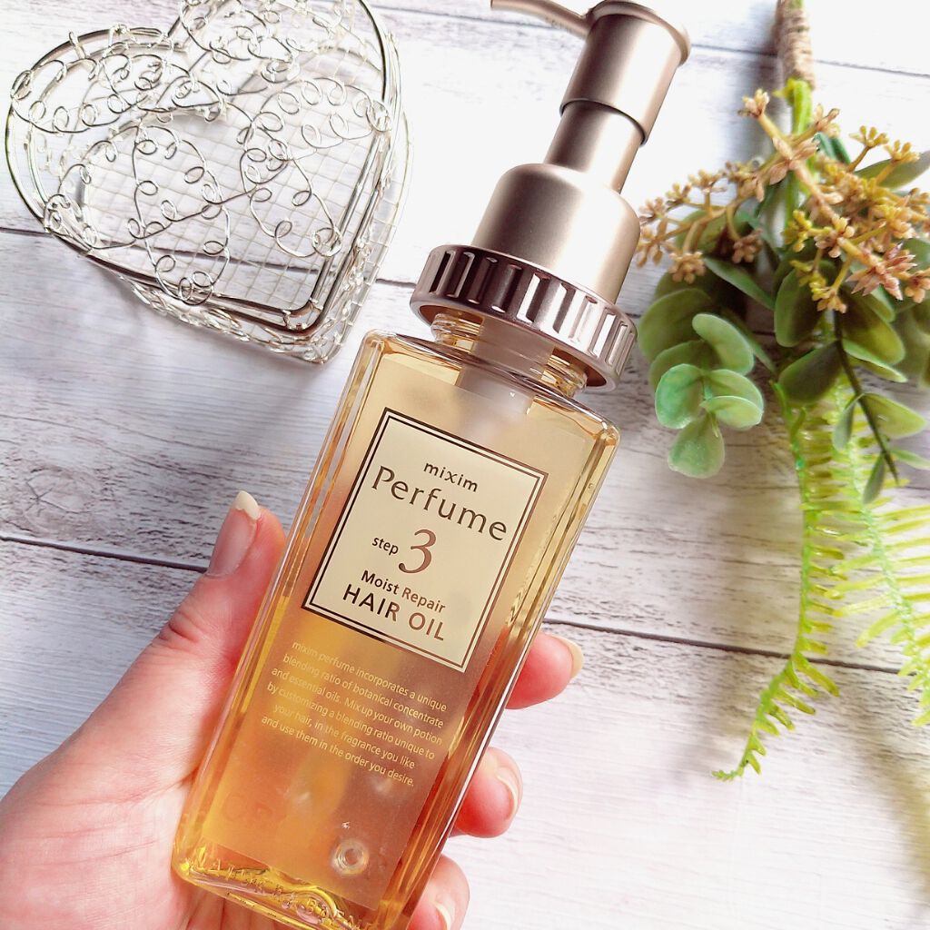 モイストリペア ヘアオイル/mixim Perfume/ヘアオイルを使ったクチコミ(2枚目)