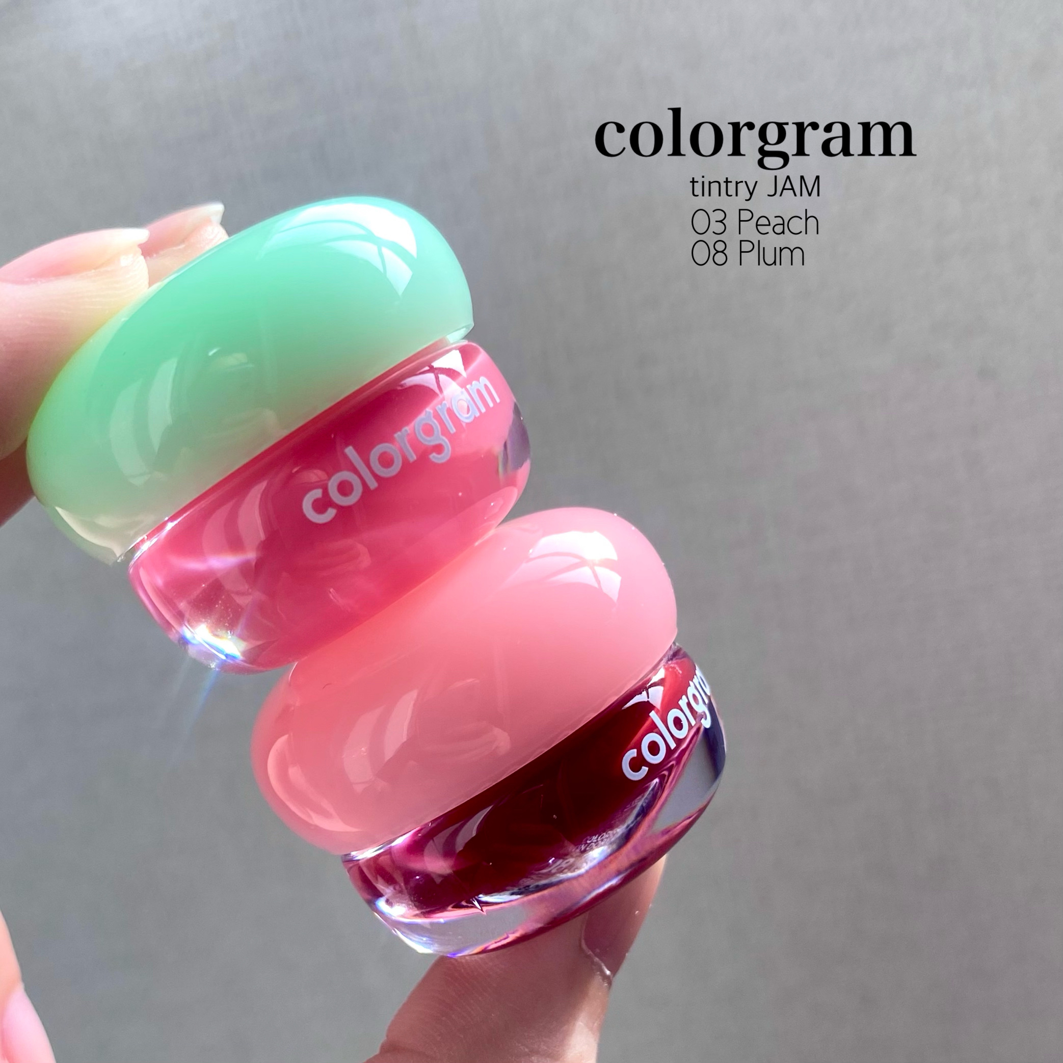 ティントリージャム 03.ピーチ/Colorgram/リップティントを使ったクチコミ（2枚目）