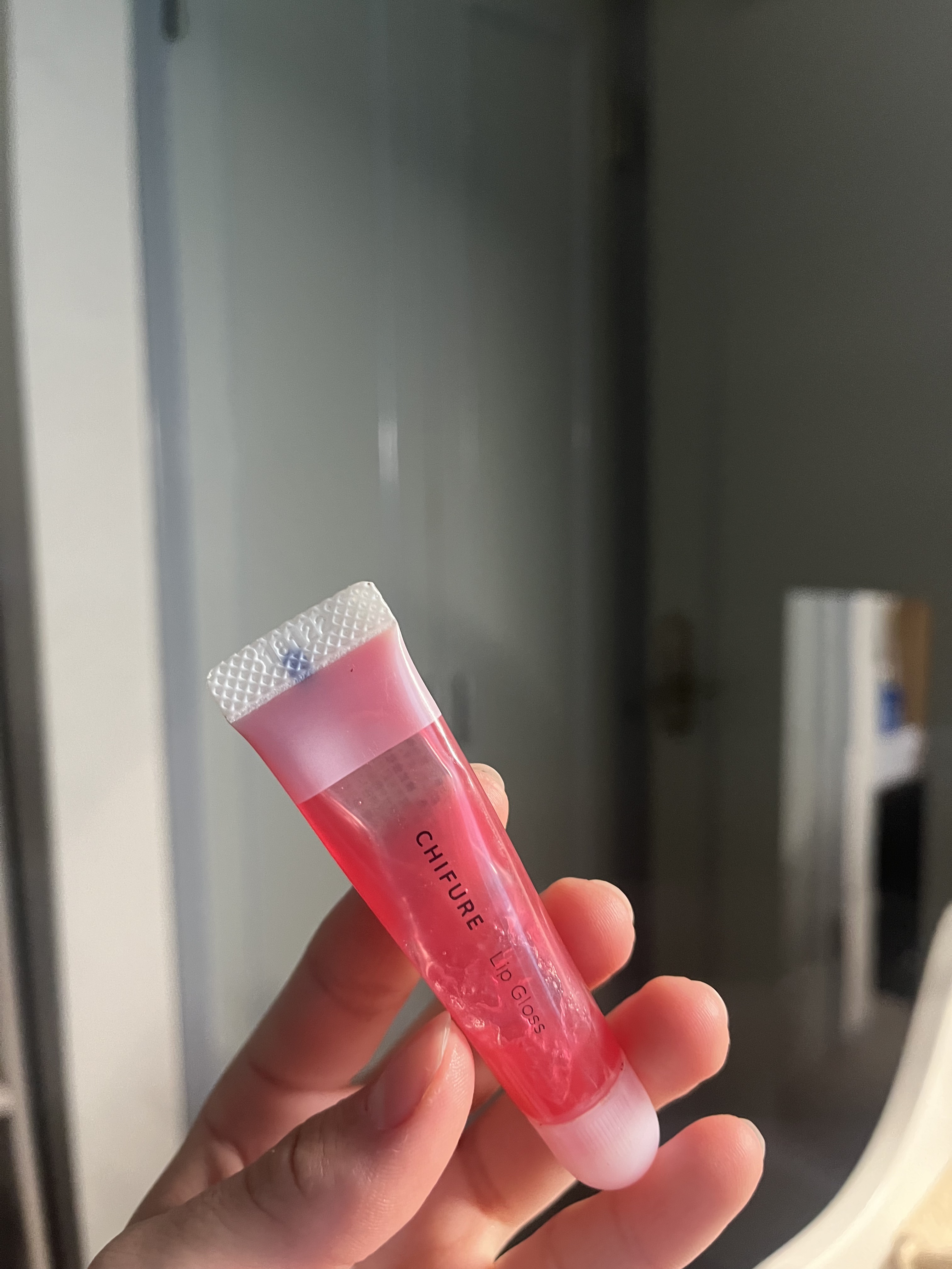 リップ グロス 141 ピンク系/ちふれ/リップグロスを使ったクチコミ（1枚目）