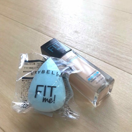 フィットミーリキッドファンデーション/MAYBELLINE NEW YORK/リキッドファンデーションを使ったクチコミ(1枚目)