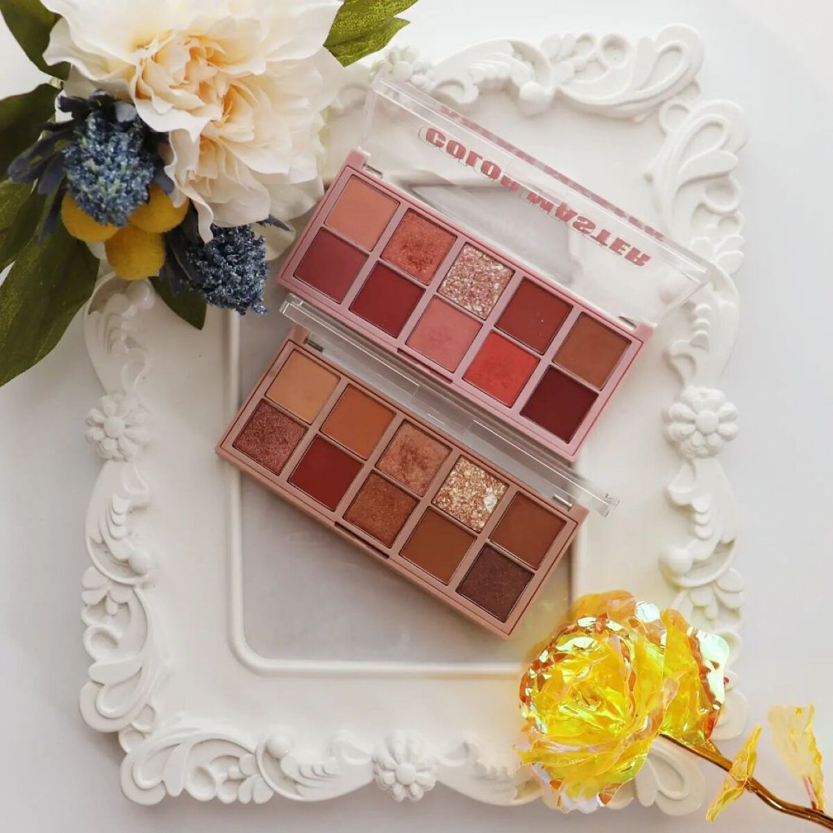 カラー マスター シャドウ パレット /the SAEM/アイシャドウパレットを使ったクチコミ（2枚目）