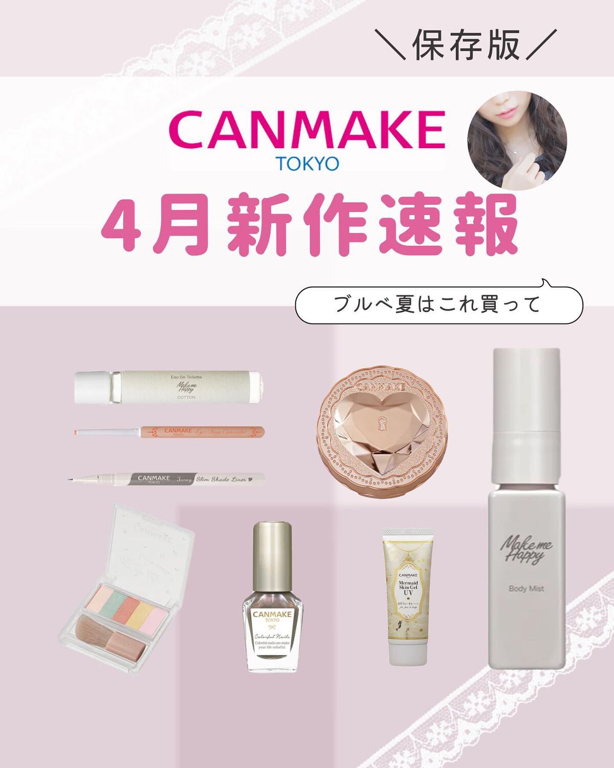 パステルヴェールコンシーラー/キャンメイク/パレットコンシーラーを使ったクチコミ（1枚目）