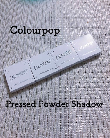 Pressed Powder Shadow /ColourPop/アイシャドウパレットを使ったクチコミ（1枚目）