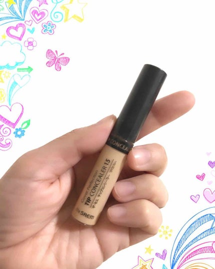 カバーパーフェクション チップコンシーラー/the SAEM/リキッドコンシーラーを使ったクチコミ(1枚目)
