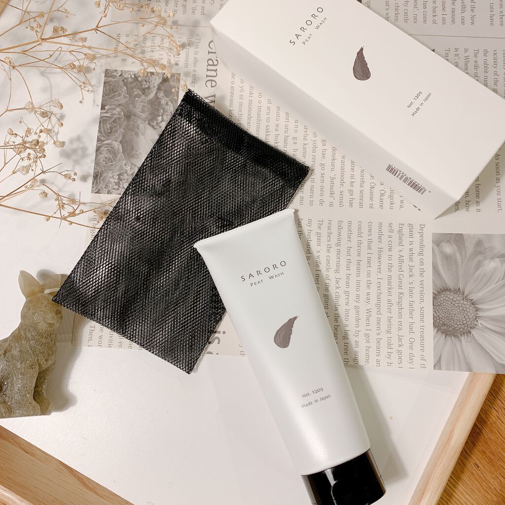 PEAT WASH/SARORO/その他洗顔料を使ったクチコミ(3枚目)