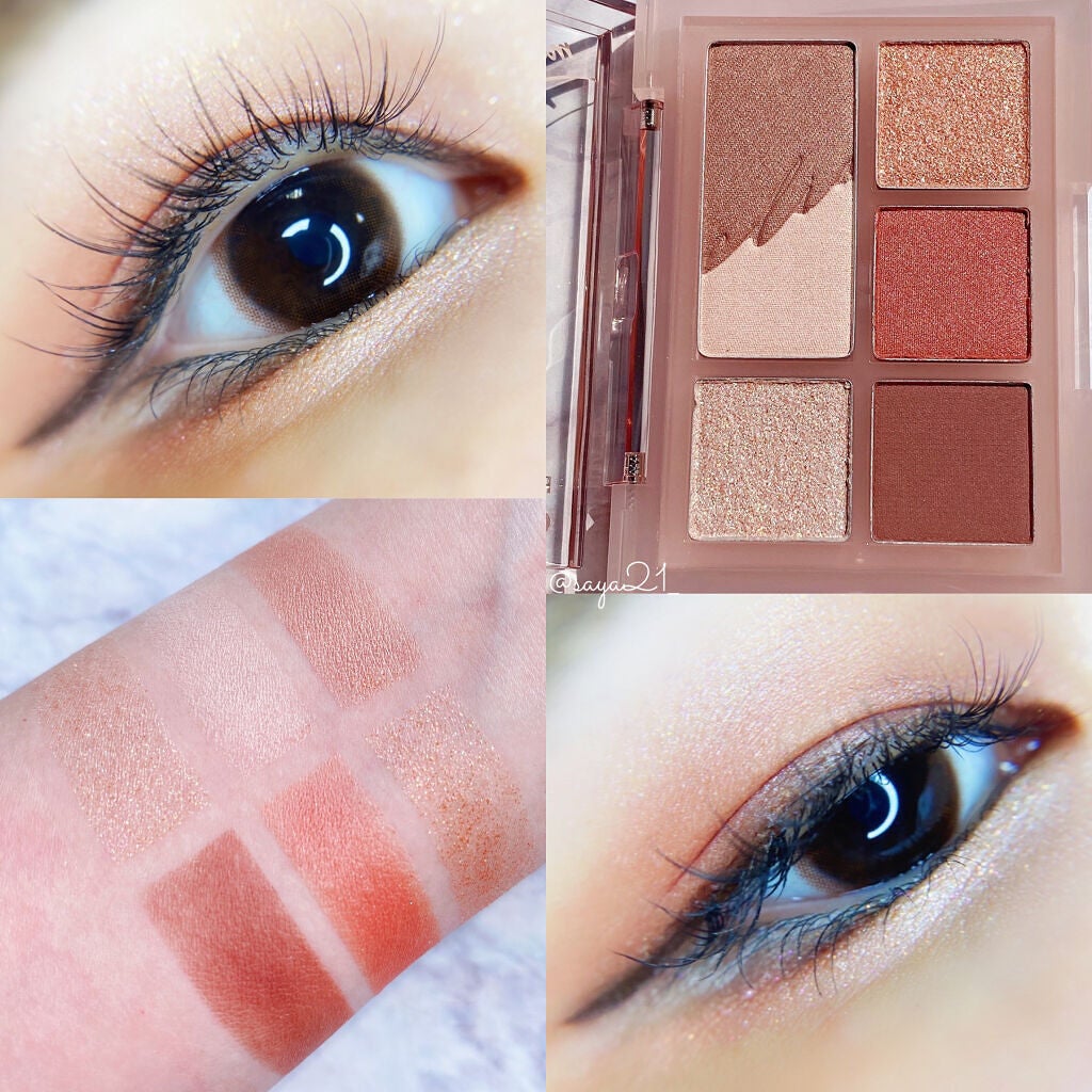 プロ アイパレット ミニ/CLIO/アイシャドウパレットを使ったクチコミ(4枚目)