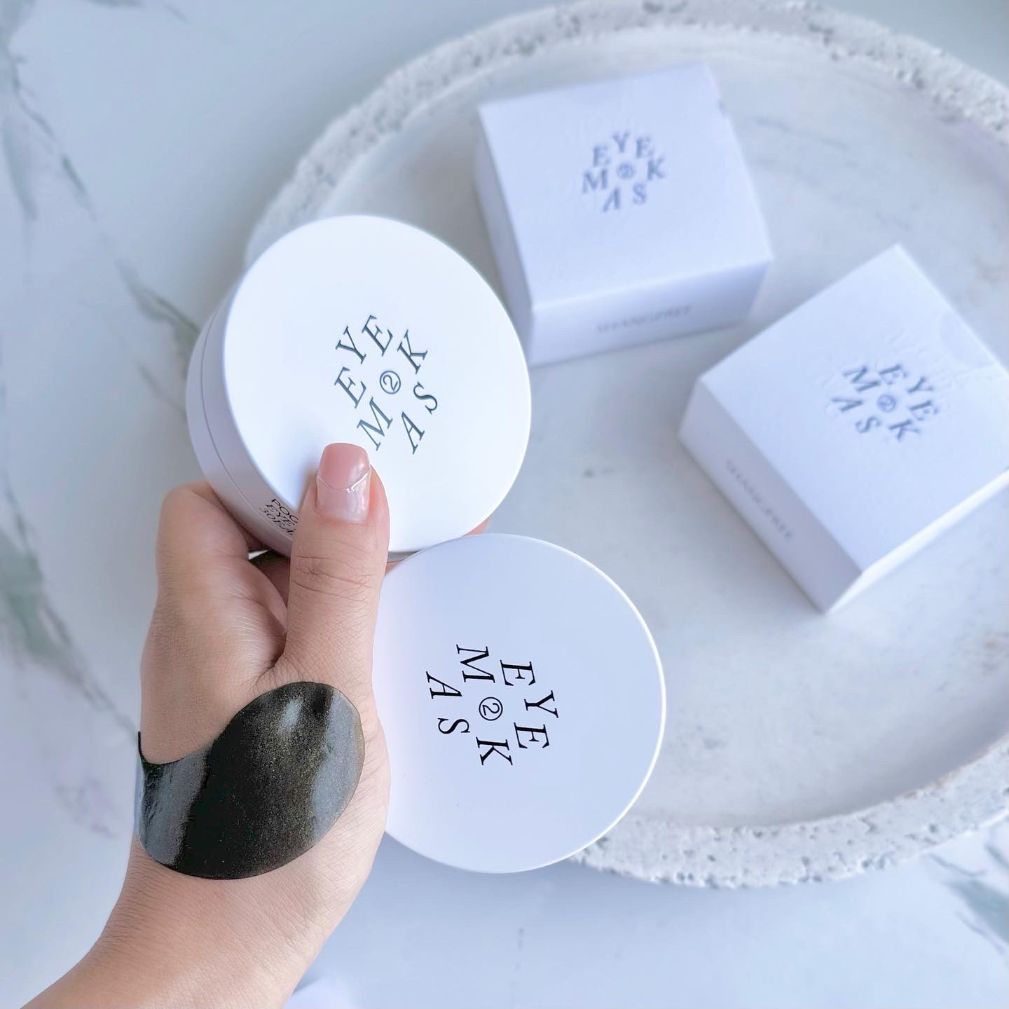 POOL DIVE EYE MASK （プールダイブ目元マスク）/Shangpree/アイケア・アイクリームを使ったクチコミ（3枚目）