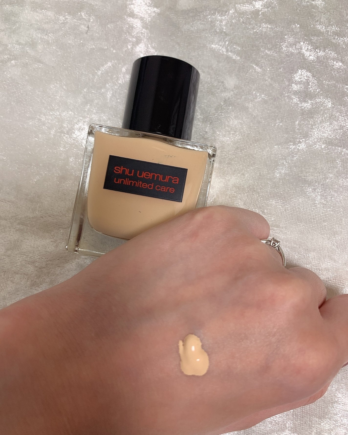 MAI【フォロバ&リムバ100】 on LIPS 「❤︎【シュウウエムラ】アンリミテッドケアツヤセラムファンデーシ..」(4枚目)