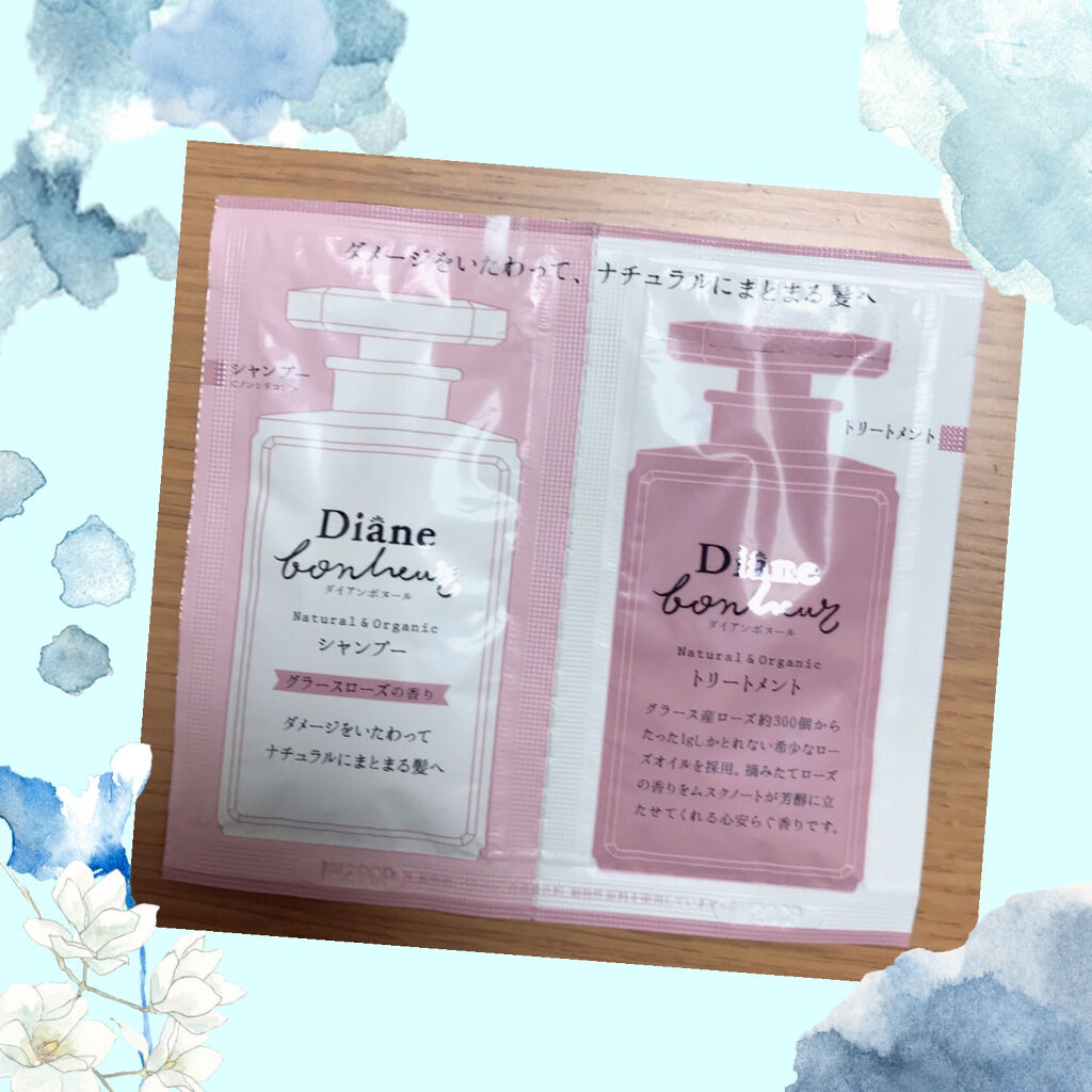 グラースローズの香り/シャンプー＆トリートメント/ダイアン/市販シャンプーを使ったクチコミ（1枚目）