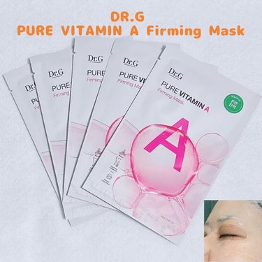 Dr.G Dr.G Pure Vitamin A Firming Maskのクチコミ「DR.G PURE VITAMIN A Firming Mask

✔️低温リポソーム工法とコ.....」（1枚目）