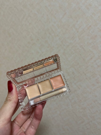 カラーミキシングコンシーラー/キャンメイク/パレットコンシーラーを使ったクチコミ(2枚目)