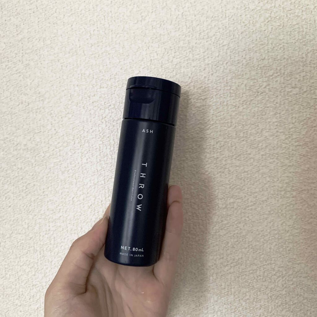 スロウ カラーシャンプー アッシュ/THROW(スロウ)/市販シャンプーを使ったクチコミ（1枚目）