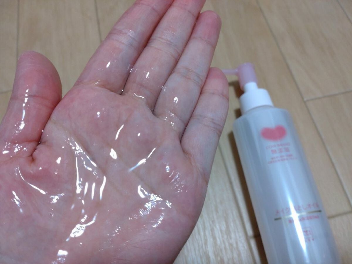 メイク落としオイル/カウブランド無添加/オイルクレンジングを使ったクチコミ(1枚目)